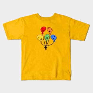 balloon friends "ur gay" Kids T-Shirt